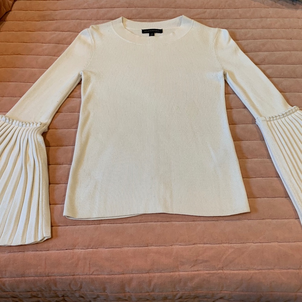 Banana Republic, x small, beige sweater